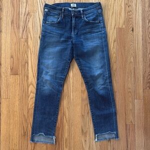Citizens of Humanity sz 26  Blue Denim Jeans ankle fetal inseam 26” great cond